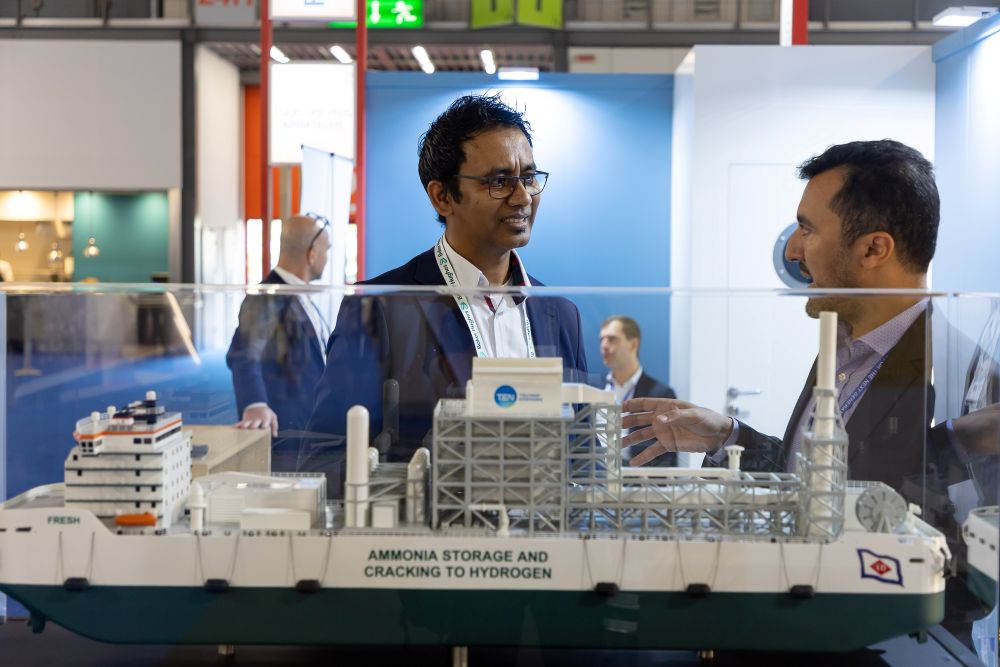 Exhibitors at the Gastech 2025 Shipping & Marine Exhibition