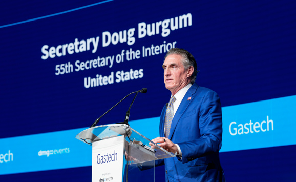 Gastech Strategic Conference Secretary Doug Burgum