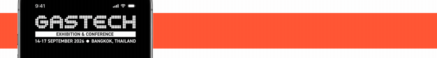 Gastech Network App web banner gif