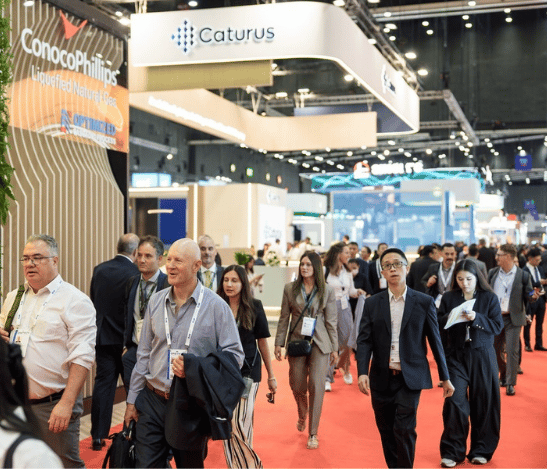 Exhibition Hall At Gastech2