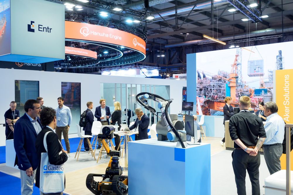 Aker Solutions Stand At The Gastech 2025 Climatetech Exhibition