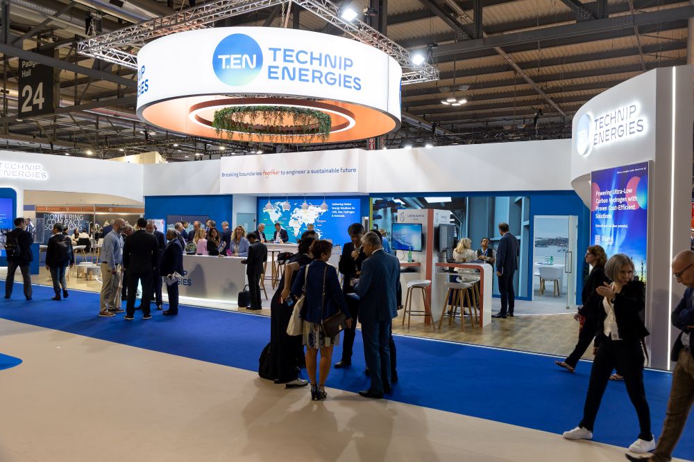 Technip Energies stand at Gastech 2025 Hydrogen Exhibition