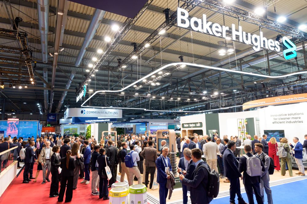 Baker Hughes stand at Gastech 2025 Exhibition