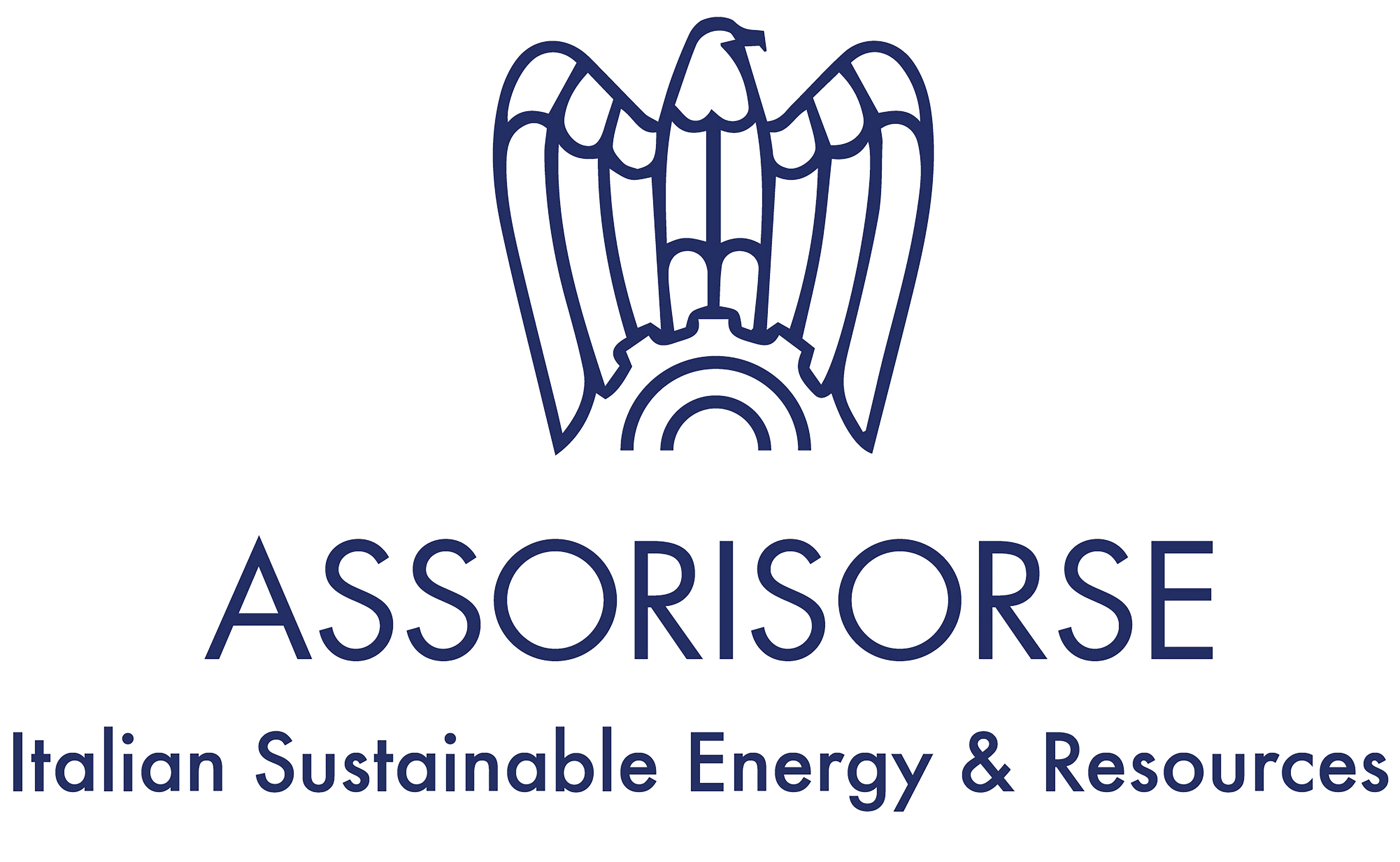 Logo Assorisorse Payoff Inglese